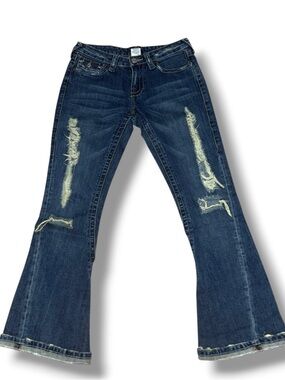 True Religion Section #503 distressed jeans
